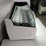 Refrigeration Equipment Ice Cream Showcase Freezer Display with CE