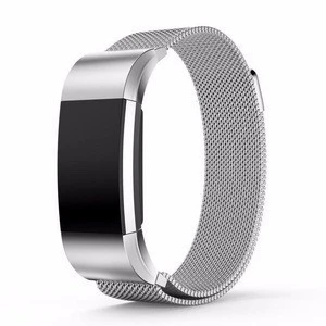 Replacement Milanese Loop Bracelet Stainless Steel Watch Bands For Fitbit Charge 2 Strap