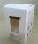 Import Retailer products ivory paper packing box with PET window and handle from China