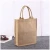 Import Reusable Jute Shopping Bag Printed Logo Wedding Gifts  Recycled Burlap Jute Tote Bag from China