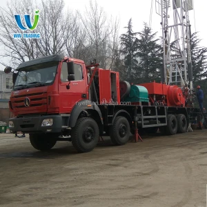 RG Truck mounted Mechanical Mobile 1500m Water Well Bore Hole Oil Drilling Rig FactoryPrice