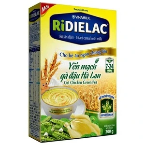 RIDIELAC Infant Cereal Oat Chicken & Green Pea - VINAMILK