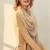 Import Romantic openwork design knitting scottish 100% cashmere scarf from China