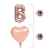 Import Rose Gold Bride To Be Letter Foil Balloon heart Balloons  Party Decorations Wedding Bachelorette Party Supplies from China