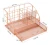Import Rose gold cute metal office desk organizer with drawer for home &amp; office desktop organization from China