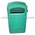 Import rotomolding plastic waste bin, OEM environmental rotational waste barrel from China
