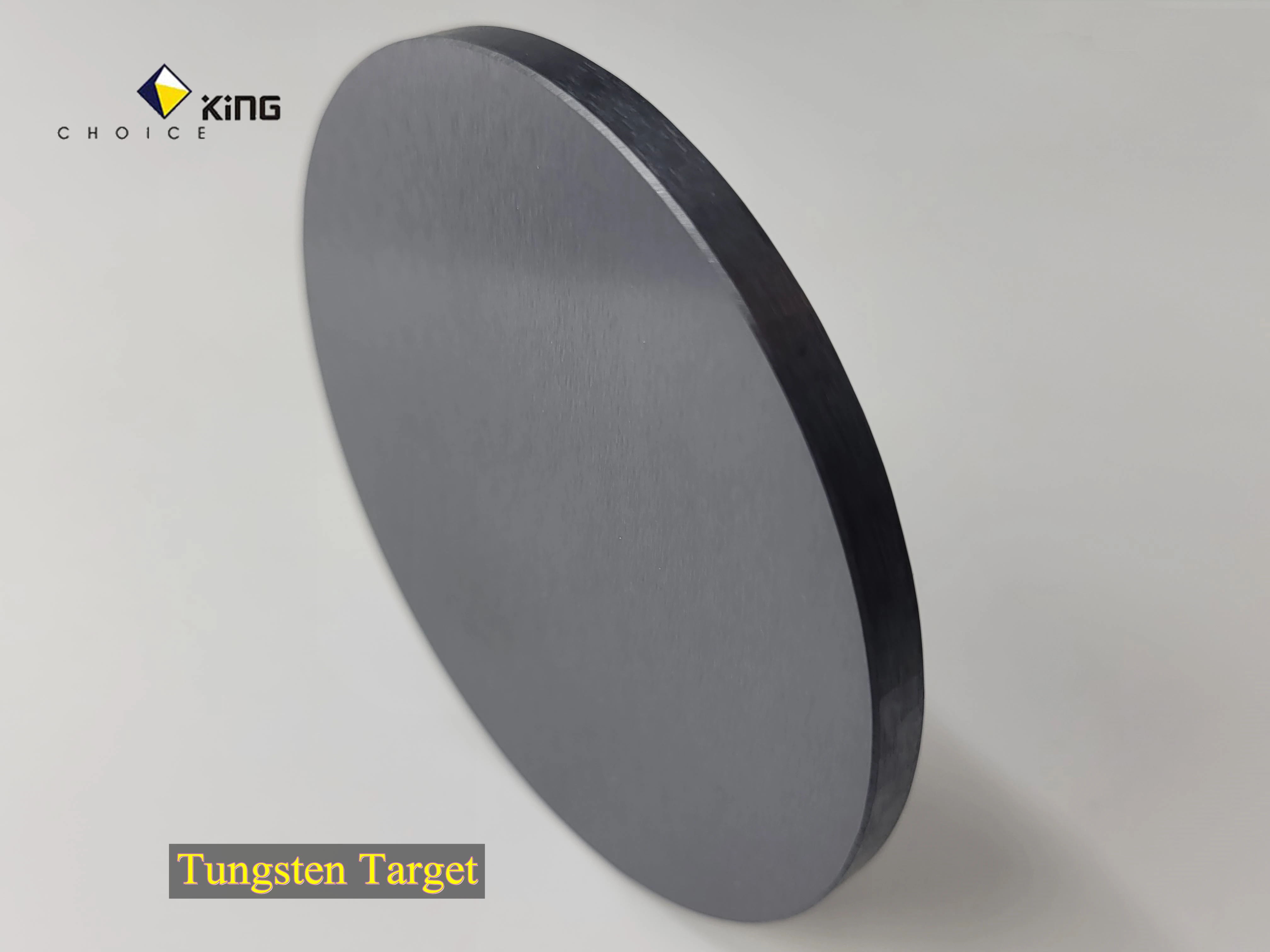 Round Metal W Tungsten Target 3N5 ground surface Sputtering Target