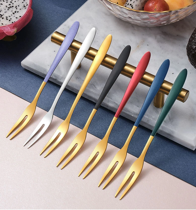 Royal Matte Gold&black stainless steel Spoon Fork Knife cutlery/flatware/silverware/tableware sets