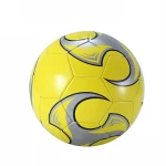 Rubber bladder foot football games manufactures print logo soccer balls size 5