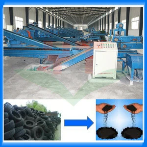 rubber tire recycling machine for Uzbekistan