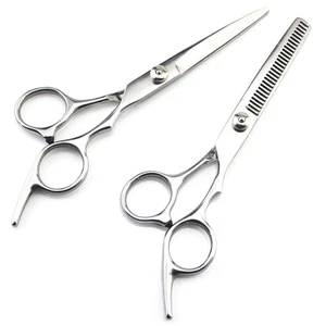 Safe Facial Vibrissa  Grooming Scissors Set Nose Nostril Ear Hair Scissor with Mustache Beard Trimmer hair cutting scissors