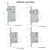 Import Safety App BLE Wifi Controlled Electronic Smart Fingerprint door lock with TTLock from China