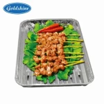 Sample Free BBQ Aluminium Foil Container for BBQ