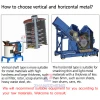 Scrap metal petrol dump briquetting crusher machinery equipment