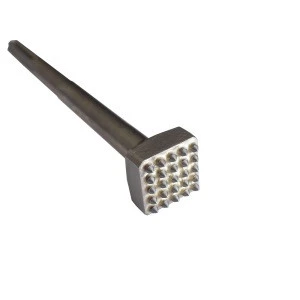 sds max overall bush hammer drill bit with 25 pins