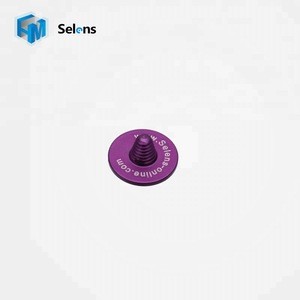 Selens Violet Concave Aluminium Alloy Shutter Release Button For Digital Camera