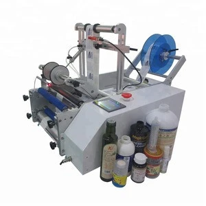 semi automatic bottle sticker labeling machine manufacture supplier