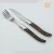 Import Set 12 Rosewood Handle Laguiole Manufacturer Meat Knife and Fork from China