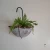 Import Set of 2 Hanging  Metal Umbrella Decoration  Planter Flower Pot from China