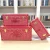 Import Sharemore vintage Style Leather handmade suitcases travelling bags luggage trolley home decorative luxury luggage set from China