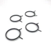Shock absorber rubber contact coil clock spring