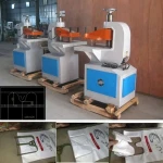 Shopping T-shirt bag manual hydraulic hole punching machine