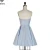 Import Short Ball Gown Handmade Beaded Gowns Crystal Side Pockets Evening Homecoming Party Dress from China