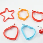 silicone egg mold 100% food grade Silicone Fried Egg Ring Non Stick Silicone Egg Rings Pancake Mold Round Cooking Mould