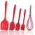 Import Silicone Kitchen Cooking Utensils Set for Cooking Baking, Rubber Spatulas Cookware Bakeware Set Heat Resistant Non-Stick from China