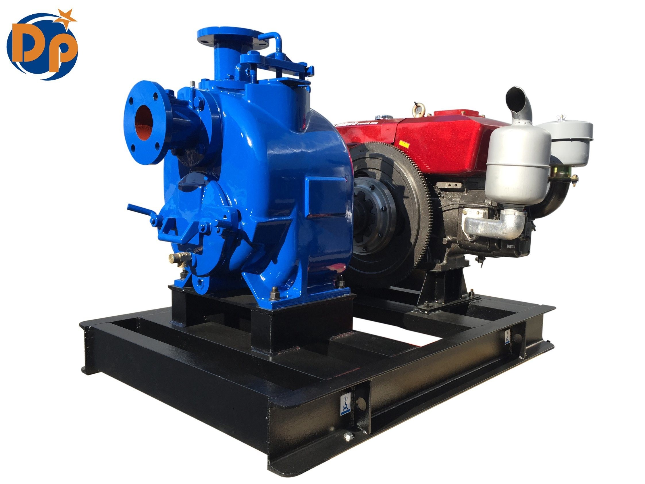 Single Cylinder Diesel Engine Self Priming Pump for Sea Water