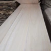Size and price customized by you paulownia timber lumber solid panel