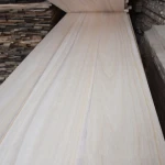 Size and price customized by you paulownia timber lumber solid panel