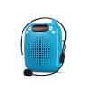 Small Portable Class Teachers Rechargeable Wired Speaker Voice Amplifier Public With Led Screen