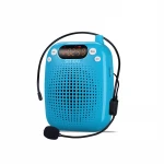 Small Portable Class Teachers Rechargeable Wired Speaker Voice Amplifier Public With Led Screen