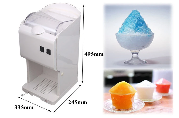 Snow ice shaver machine Electric Ice Crusher Commercial Ice Shaving Machine
