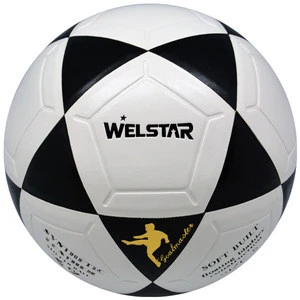 Soccer Ball PU/PVC Laminated Match Quality Football