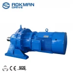 Solid Shaft Output In-line  cycloidal  Gearbox Gear Motor  Solid Shaft Output gearbox