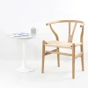 solid wood wishbone Y chair