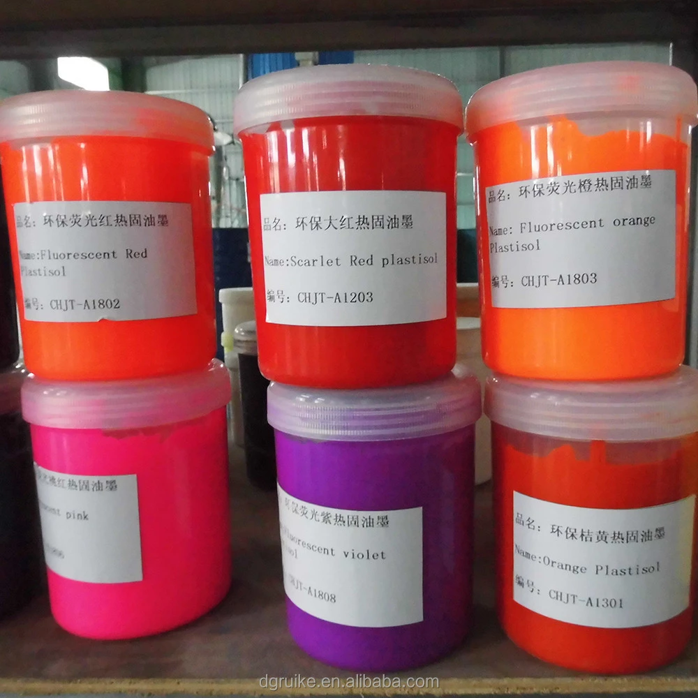 SOLLYD Oil Based  Plastisol  Non Pvc Non Woven Block Screen Printing Textile screen printing Ink