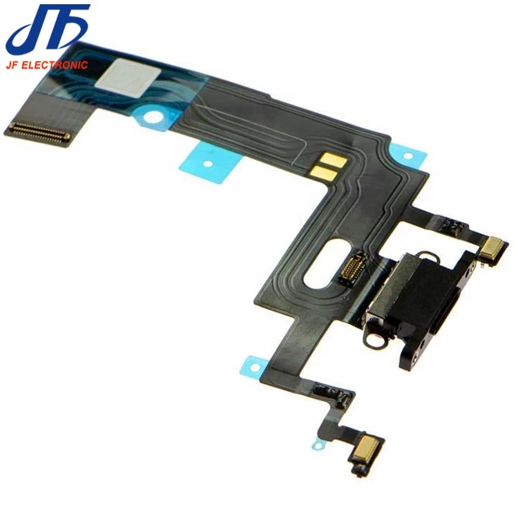Spare parts mobile phones charging port replacement for iphone xr charging port dock connector