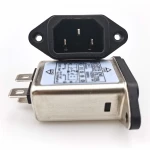 Special Price  General purpose emi filter with IEC connector power line   250VAC 1-10A