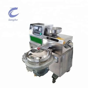 Sprial Cold Single Hem Seed Screw Oil Press Equipment, Low Power Consumption Cold Pressed For Soybean Olive Vegetable Seed