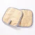 Square check printed kitchen cooking heat resistant high quality mitt cotton oven gloves
