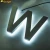 Import Stainless Steel Acrylic Sign Makers Led Backlit Channel illuminated 3D Letter from China