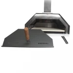 stainless steel camping dutch oven pizza oven temperature gauge pizza oven refractory insulation
