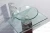 Import Stainless Steel Furniture Color Bowl Wash Basin Vanity Berber Pedestal Lavabo Tempered Bathroom Glass Sink from China