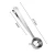 Import Stainless Steel Ground Coffee Measuring Scoop Spoon with Bag Seal Clip Silver from China