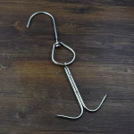 Stainless steel Meat hooks beef clasps BBQ hooks Handing duck goose Turkey Hooks Roast Duck Bacon Hooks BBQ tools