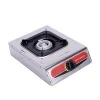 Stainless Steel Portable Single Burner gas cooking stoves good fire blue flame cooktop
