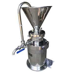 Stainless steel vertical peanut colloid mill colloid mill for pharmaceutical industry dairy products ice cream colloid mill